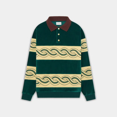 Le Polo Sweat Tressé