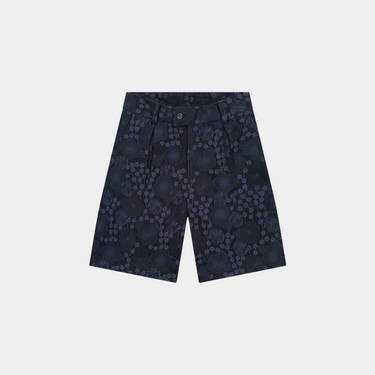 Koos Maille Basket Short - Dark Navy Tones