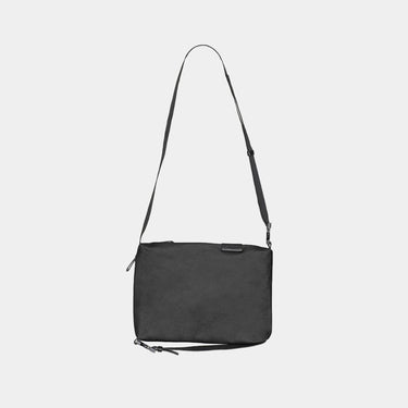 Inn M Coated Canvas Crossbody - Black